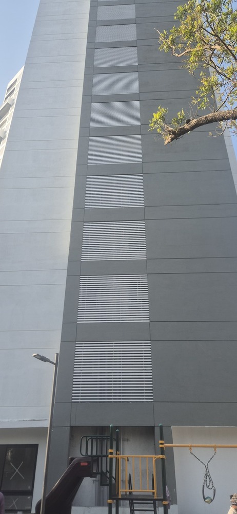 Horizontal And Vertical Metal Cladding