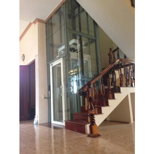 4 Persons Vacuum Residential Elevator - Car Dimension: Custom Made