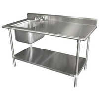 Stainless Steel Table With Sink