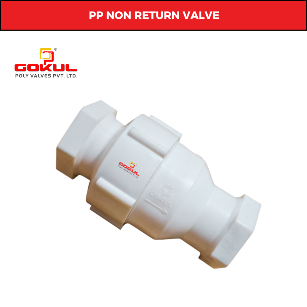 Gokul PP Nrv Ball Valve