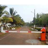 Traffic Boom Barrier - Color: Red