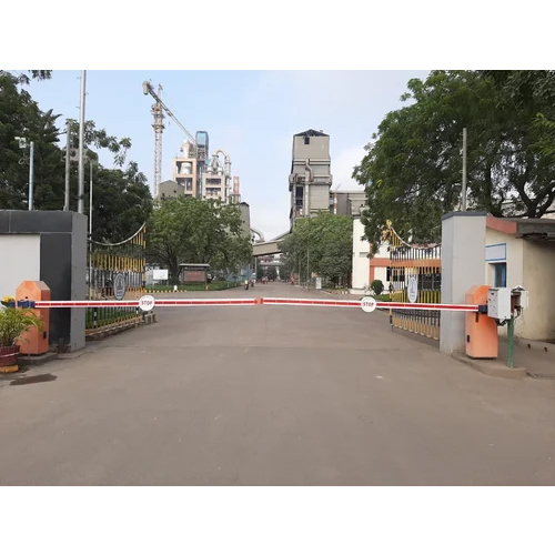 Road Boom Barrier - Color: Yellow