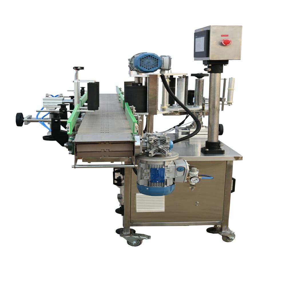 Round Bottle Labeling Machine - Mild Steel, Semi-automatic Grade, High Efficiency | 5-year Warranty, Electric Drive, Frequency Speed Control