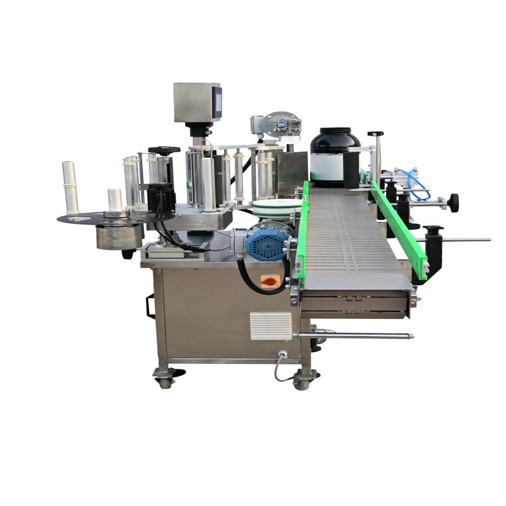 Round Bottle Labeling Machine - Mild Steel, Semi-automatic Grade, High Efficiency | 5-year Warranty, Electric Drive, Frequency Speed Control