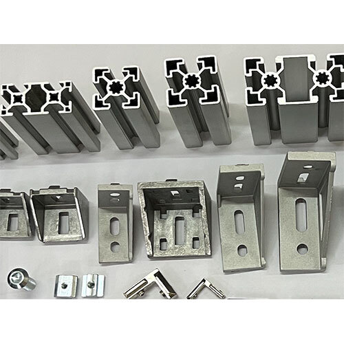 Aluminium Modular Profiles - Color: Silver