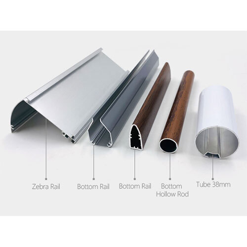Aluminium Blinds Profile - Color: Silver