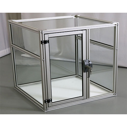 Aluminium Display Profile - Color: Silver