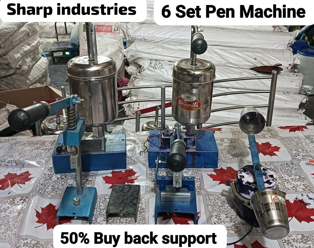 5 Set Ball Pen Making Machine - Color: Blue