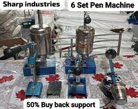 5 Set Ball Pen Making Machine - Color: Blue