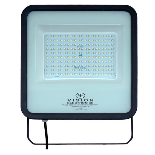 200W LED Flood Light - Aluminium Body, IP65 Waterproof Rating, 290V AC Voltage, 60Hz Frequency | Energy-Efficient Garden Lighting Solution