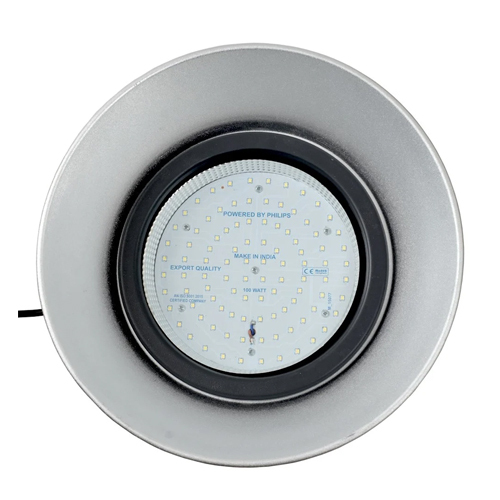 100W Led High Bay Light With Aluminium Reflector - Color: Black