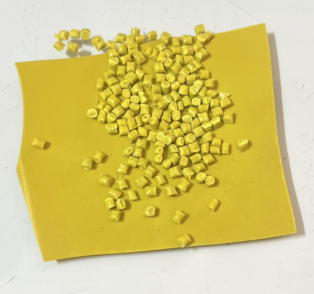PP Dana Yellow Polypropylene Reprocessed Granules For Injection Molding