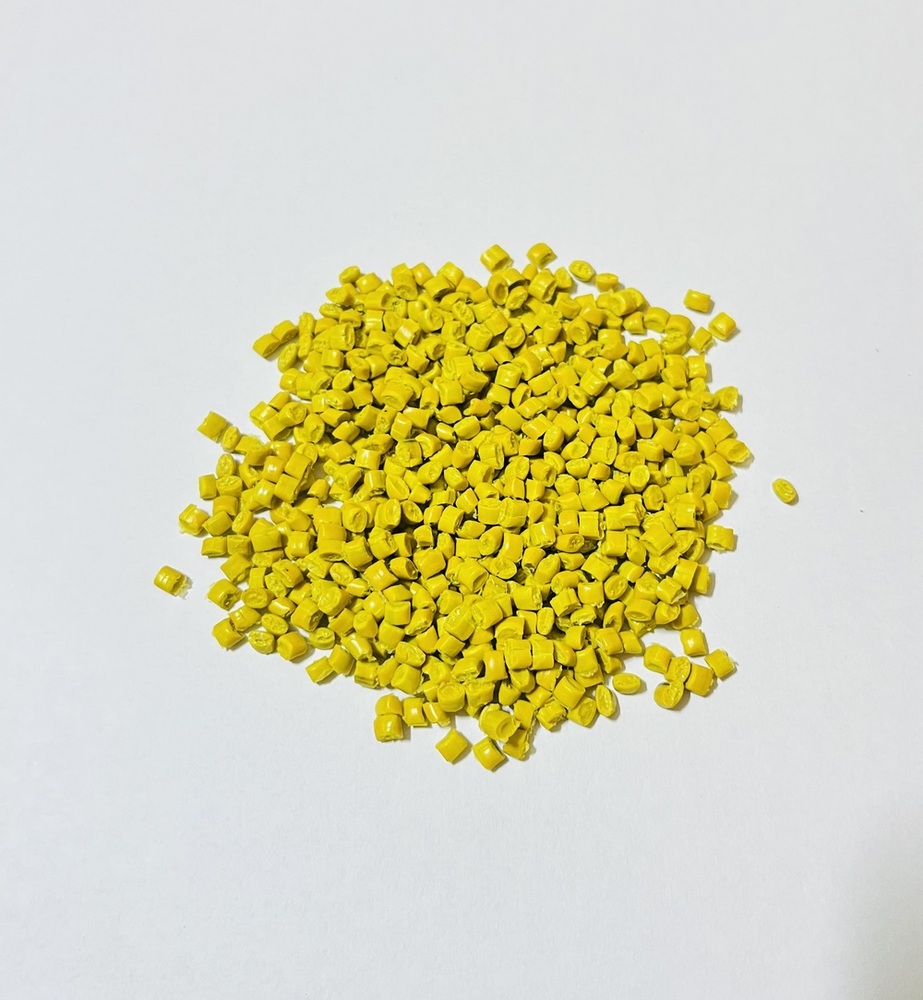 PP Dana Yellow Polypropylene Reprocessed Granules For Injection Molding