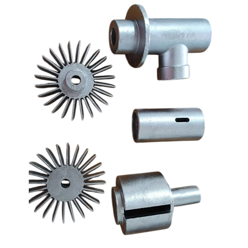 Pump Casting Components - Color: Grey