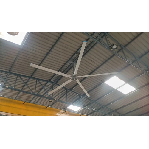 PMSM HVLS फैन जनरेशन 3 तकनीक के साथ