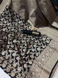 SOFT BANARASI COTTON SILK SAREE