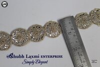 Embroidery Fancy Gota Lace - Color: Golden