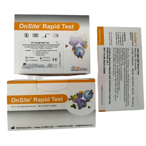 One Site Rapid Test Hav Ctk Biosciene - Color: White