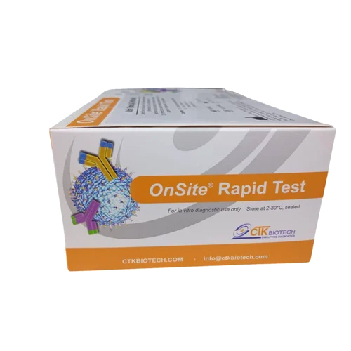 Onsite Typhoid Igg - Igm Rapid Test 30 Test Kit - Power Source: Manual