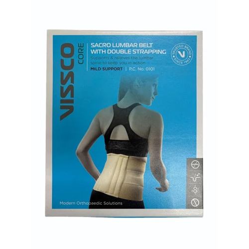 Vissco Sacro Lumbar Belt With Double Strapping - Attributes: Skin Friendly
