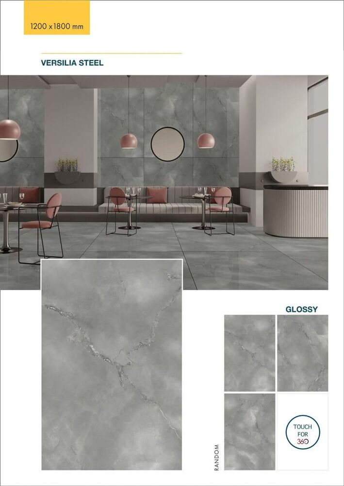 Grandeur Gloss 1200x1800 Porcelain Tile  High-Shine Elegance for Modern Spaces