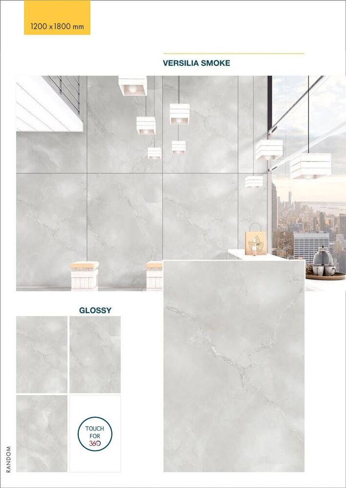 Grandeur Gloss 1200x1800 Porcelain Tile  High-Shine Elegance for Modern Spaces