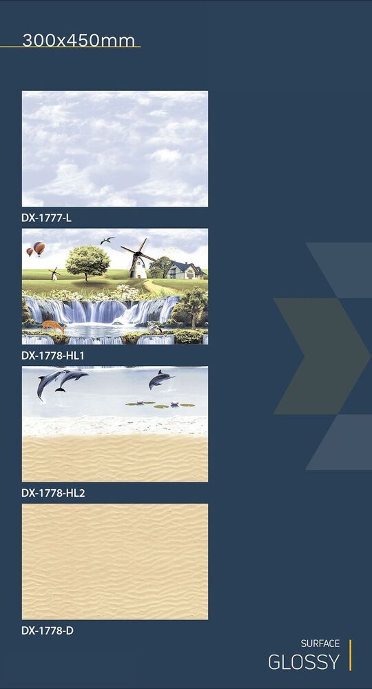 12x18 fish concept wall tiles