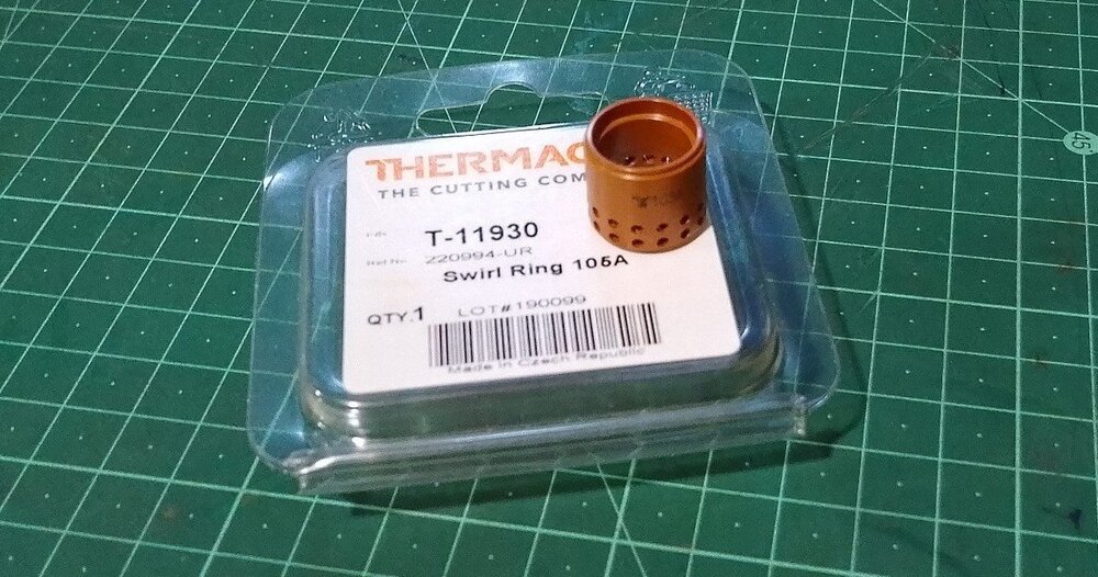 T-11930  Swirl Ring Plasma Consumable
