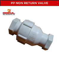 Gokul PP Non Return Valve
