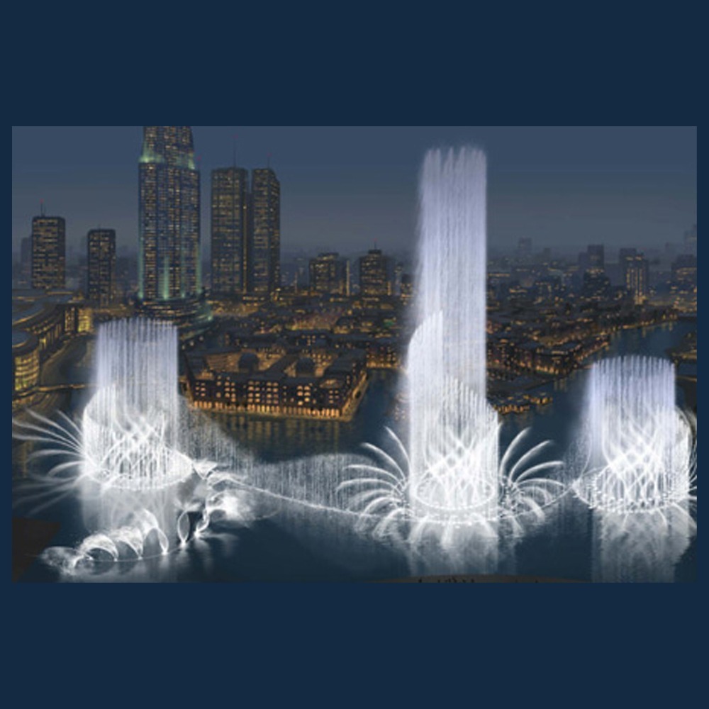 Outdoor Musical Water Fountain