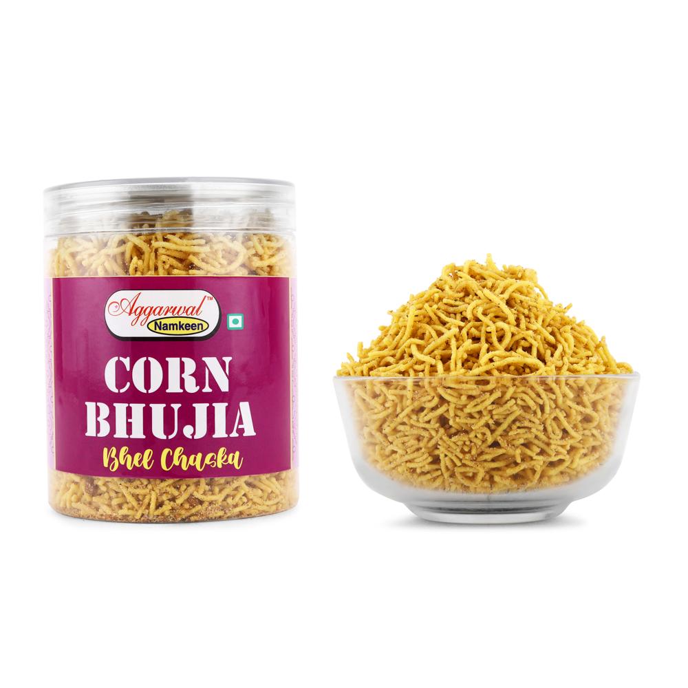Makai Bhel Chaska Bhujiya