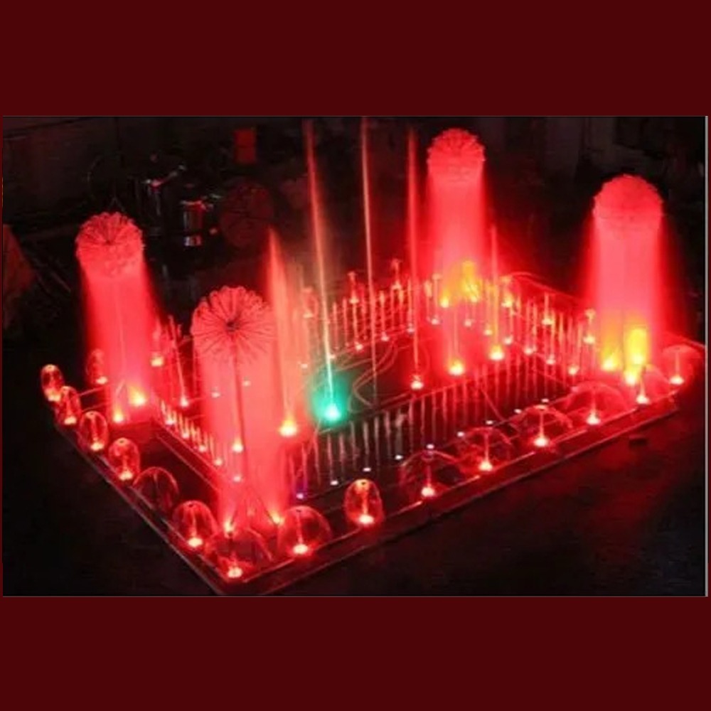 Multicolor Light and Sound Show Fountain