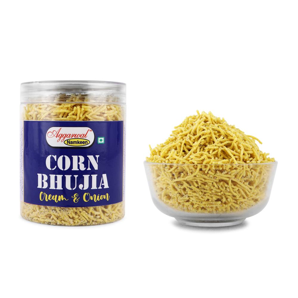 Makai Cream Onion Bhujiya