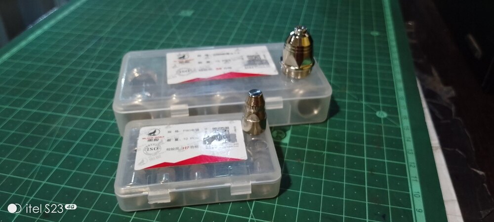 P80 Black Wolf Plasma Cutting Nozzle And Electrode