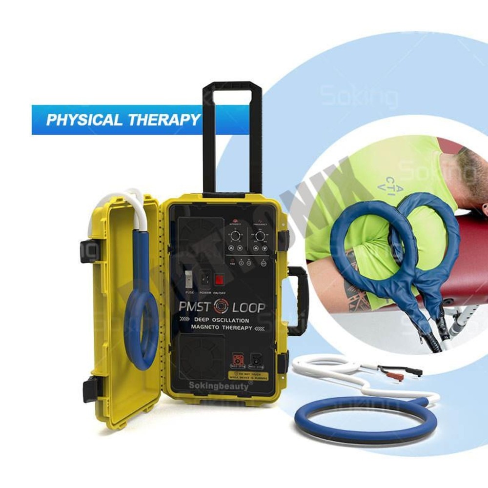Pain Relief Pemf Magnetic Therapy Device Physio Magneto Human Pulse Electromagnetic Field Physiotherapy Pmst Loop Machine