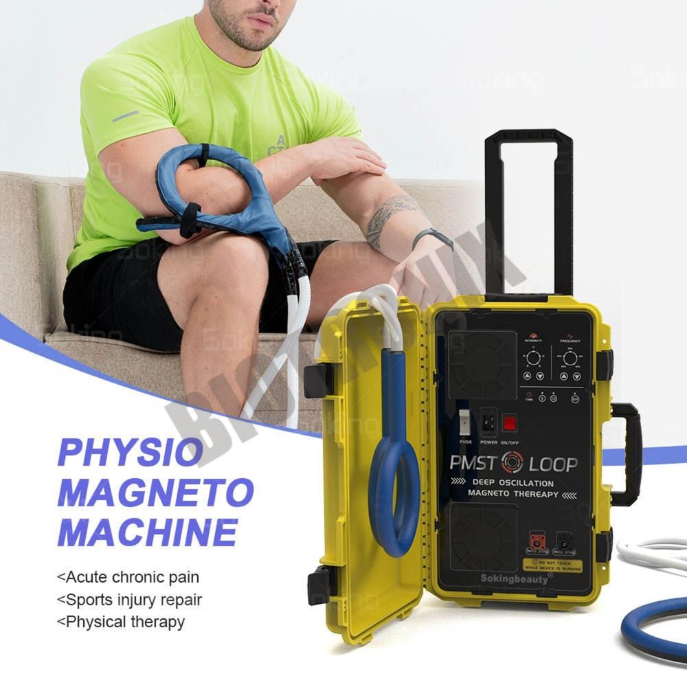 Pain Relief Pemf Magnetic Therapy Device Physio Magneto Human Pulse Electromagnetic Field Physiotherapy Pmst Loop Machine