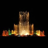 Modern Musical Fountain