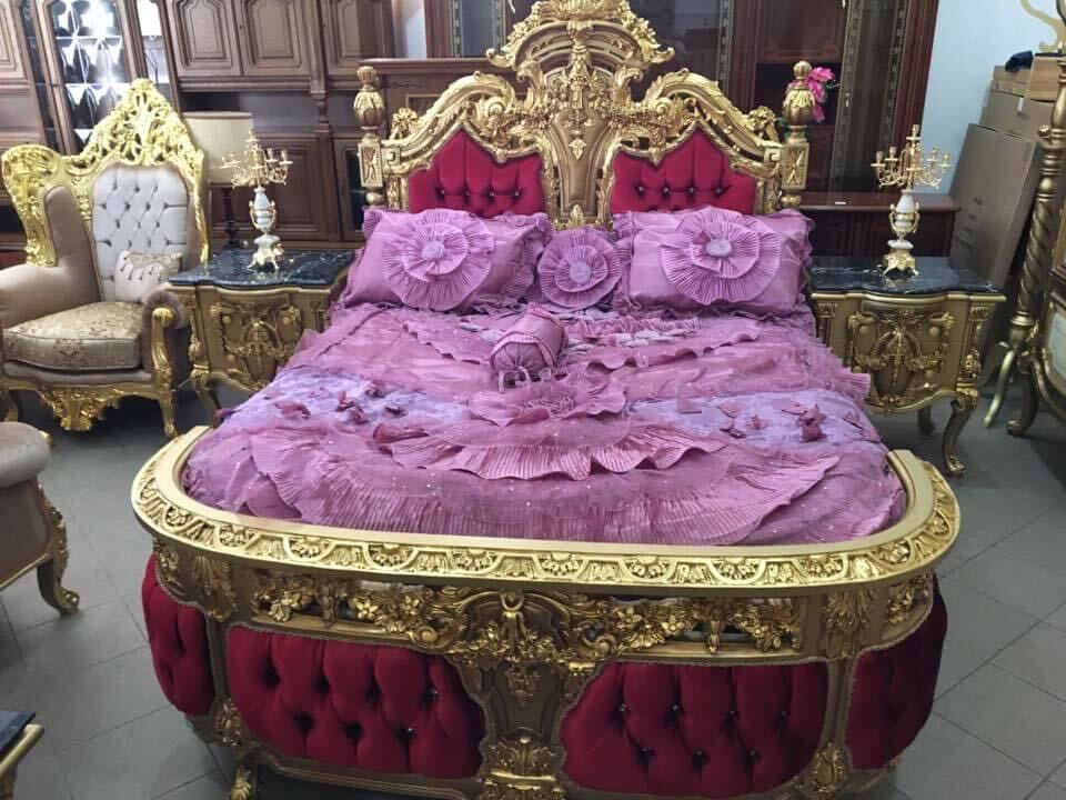 King Round Bed - Application: Indoor