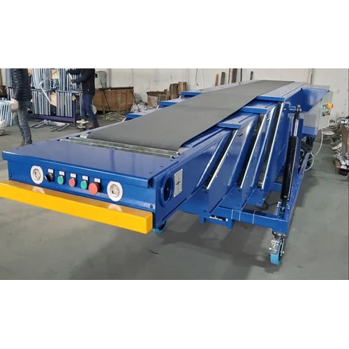 Telescopic Belt Conveyor - Features: Heat Resistant