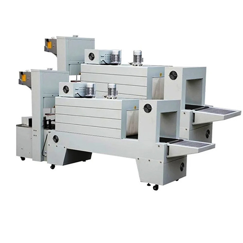 Shrink Tunnel Packaging Machine - Mild Steel, 500 Pcs/min Capacity, 800 Kg Weight | Automatic Operation, 220-440 Volt Voltage Range