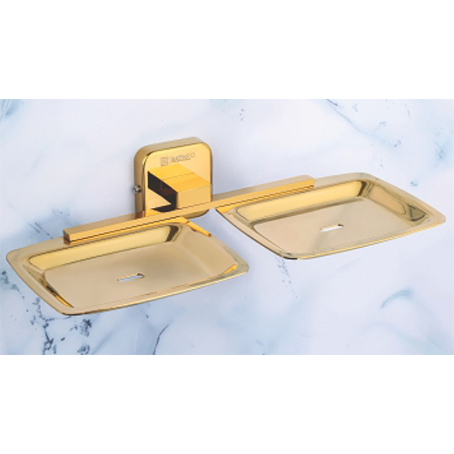 Glg-108 Double Soap Dish - Color: As Per Requirement