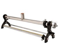 Coefficient of Linear Expansion Apparatus (Horizontal Type) with Spherometer  Brass, Iron & Nickel Rods