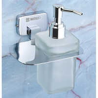 Liquid Soap Dispenser - 304 Stainless Steel, Various Sizes Available, Glossy Finish, Custom Color Options, 1-year Warranty | Elegant Bathroom Accessory