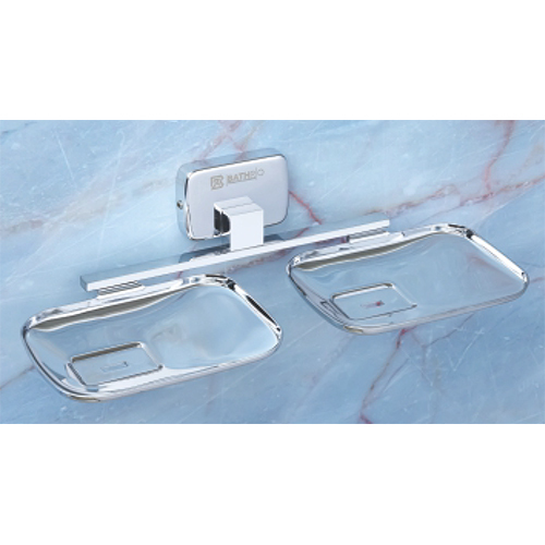 Opc-108 Double Soap Dish - Color: As Per Requirement