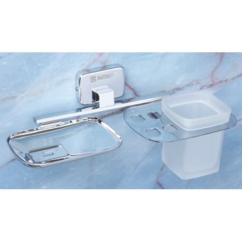 Opc-109 Soap Dish And Tumbler Holder - Color: As Per Requirement
