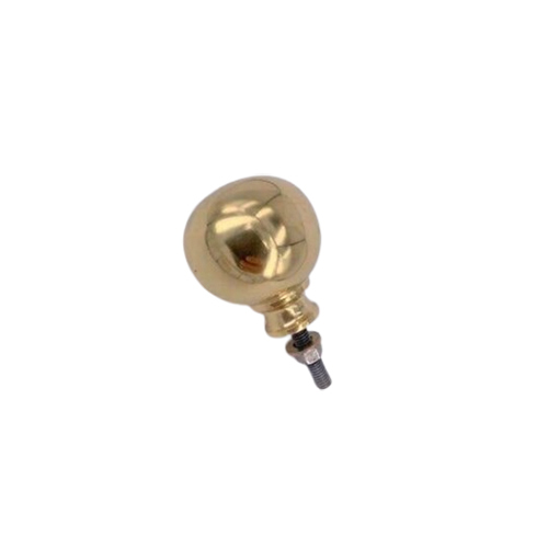Solid Brass Bed Knob - Color: Golden