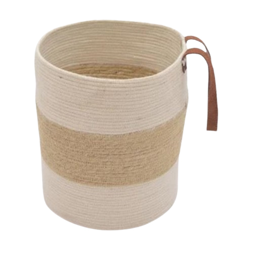 J-567 10 X10Inch Jute Basket - Features: Eco - Friendly