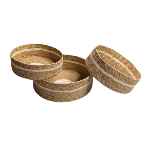 J571 Jute Basket - Color: Brown