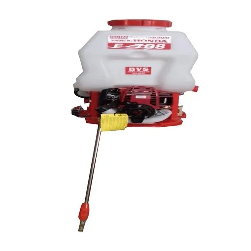 Nf 999- Honda Gx 25 Engine Knapsack Power Sprayer - Color: Red And White