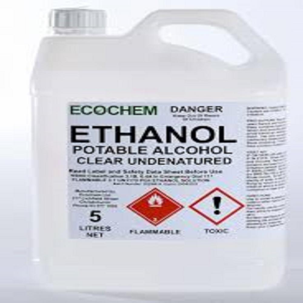 Cleaning-grade Ethano - Shelf Life: 2 Years